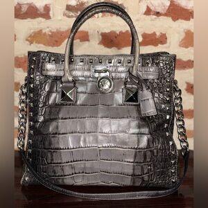 Michael Kors Crocodile Hamilton
